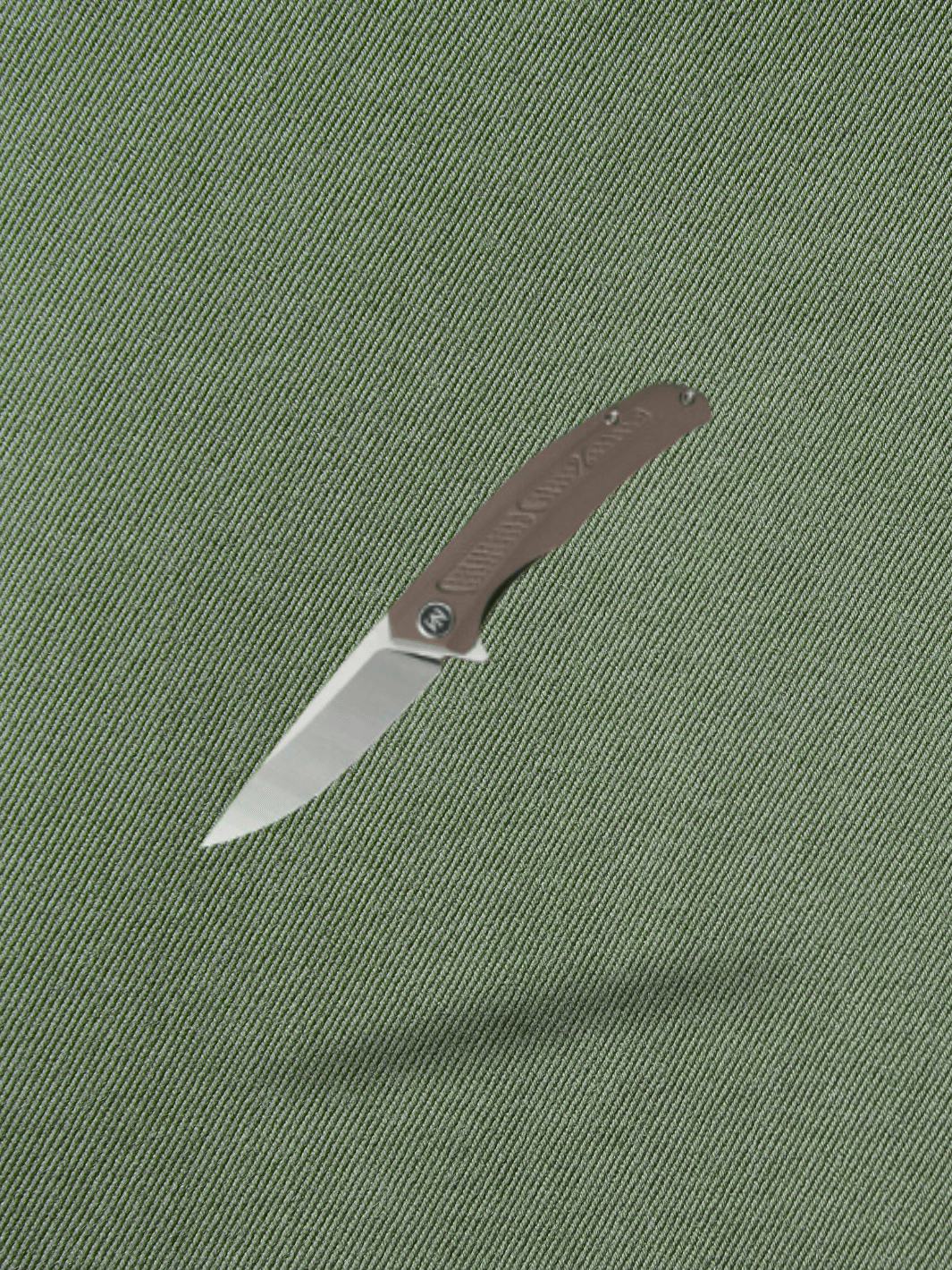 Couteau de Survie | Couteau autodéfense Kaki