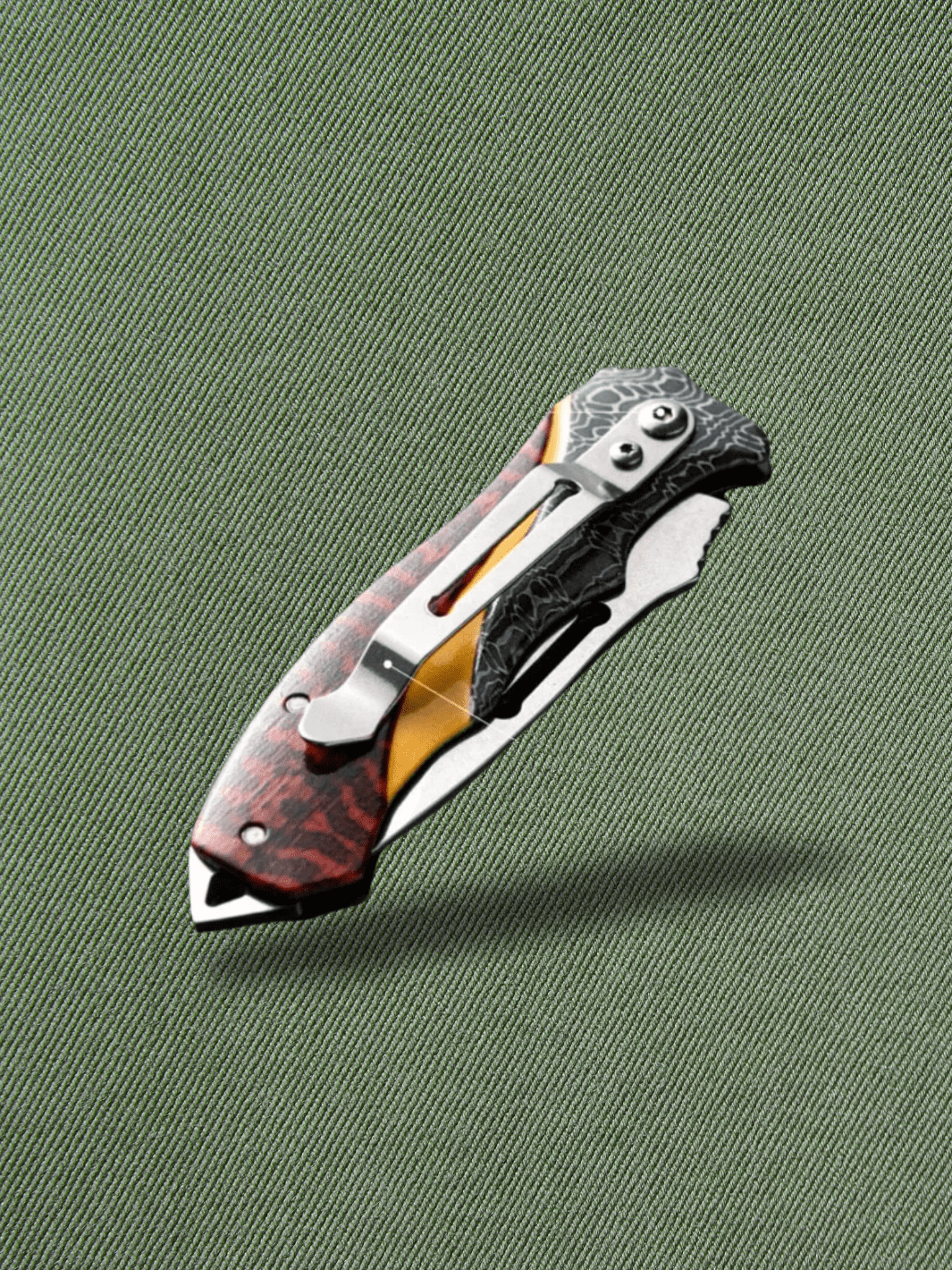 Couteau de Survie | lame 70mm Couteau pliant