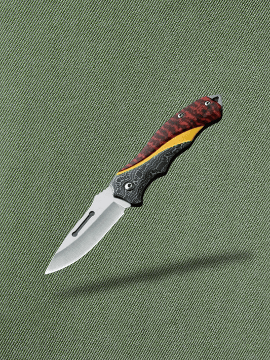 Couteau de Survie | lame 70mm Couteau pliant