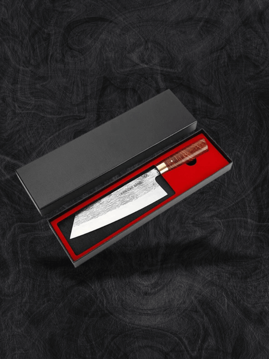Couteau Japonais | coffret de rangement  Couteau avec coffret