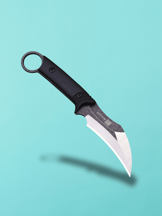 couteau karambit <br> G10 manche noir Noir
