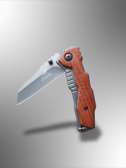 Couteau Pliant | 17 cm Bois