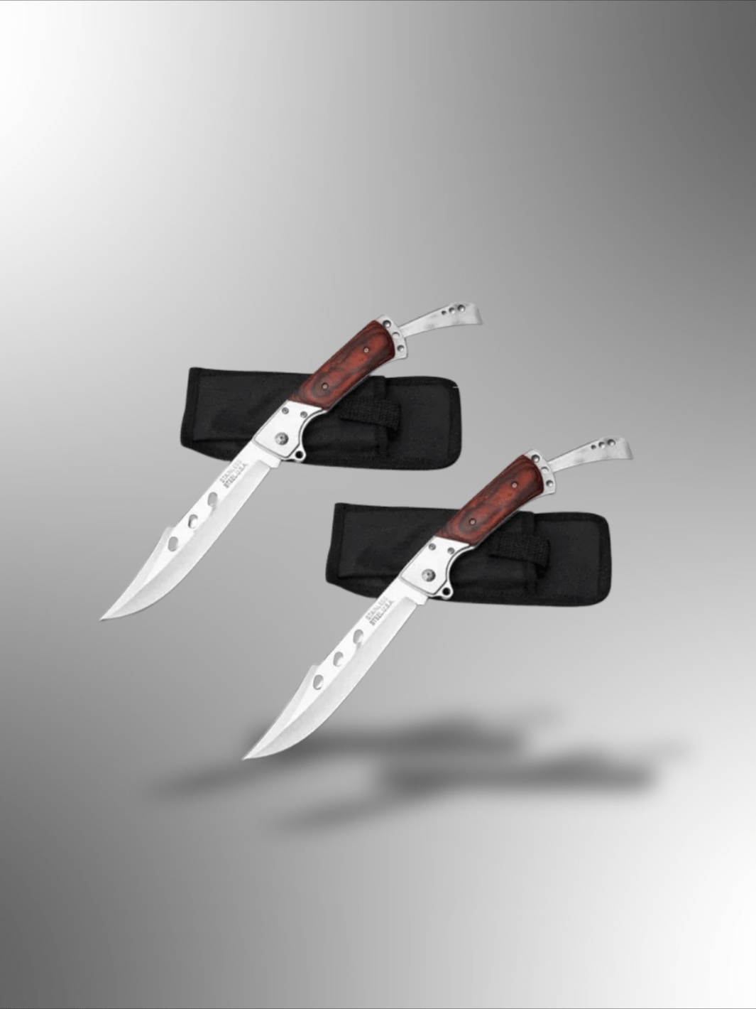 Couteau Pliant | stainless steel 2 Pièces