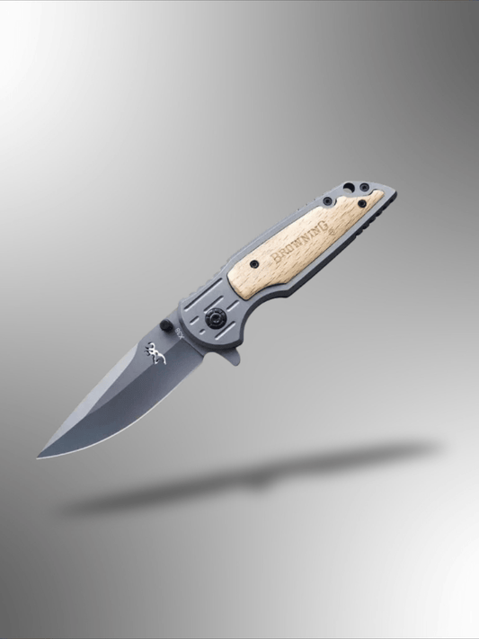 Couteau Pliant | x38 acier Lame grise