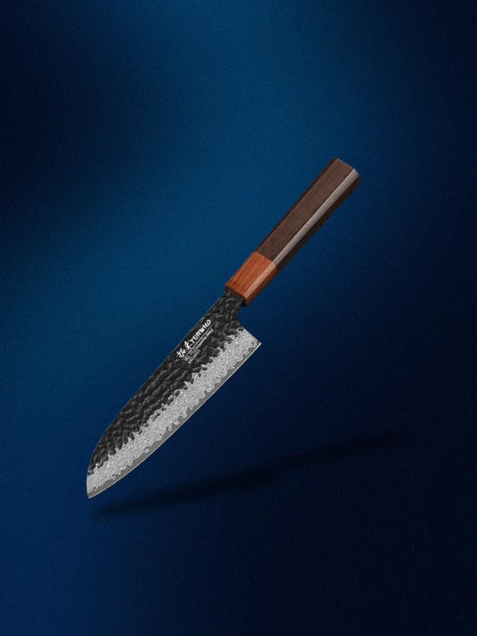 Couteau Santoku | couteau de cuisine japonais 7 Pouces