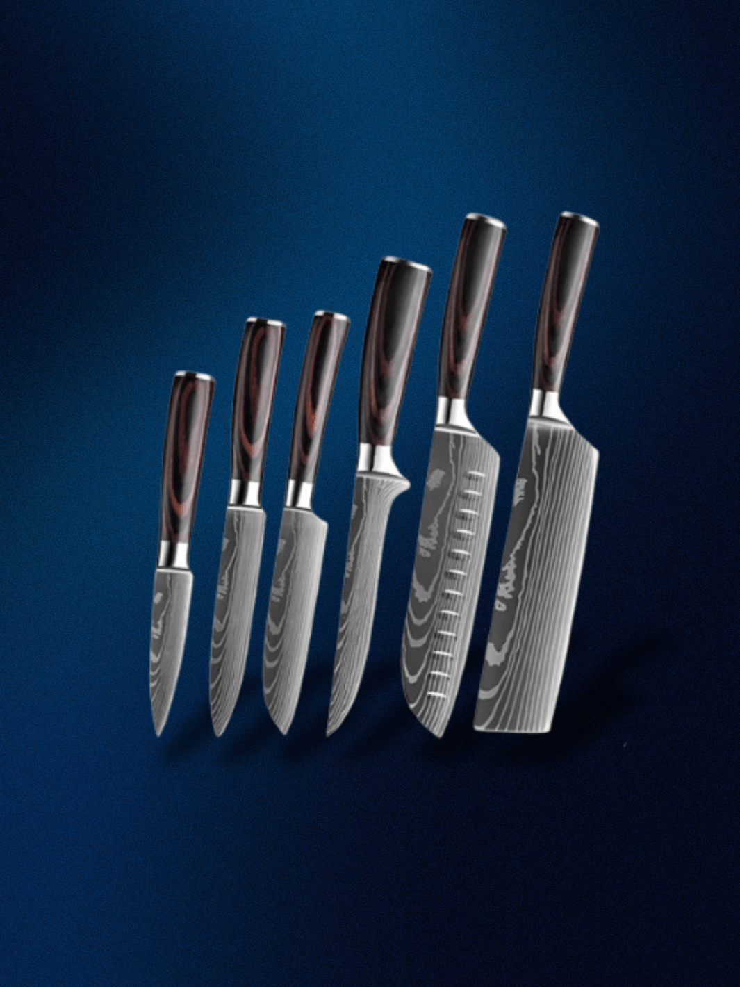 Couteau Santoku | en damas