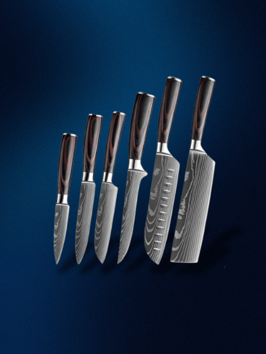 Couteau Santoku | en damas