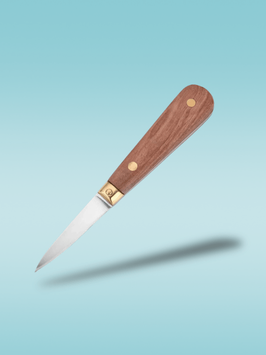 couteaux à huîtres <br> manche en bois Bois