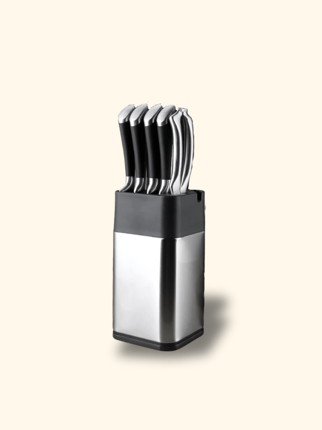 Rangement pour couteaux sur pied 1 à 10 couteaux  Argent